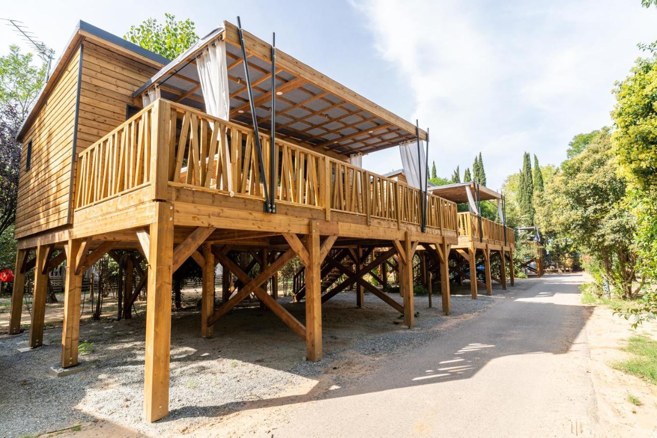 Camping Maeva Respire Ecolodge L'Etoile D'Argens Fréjus Exterior foto