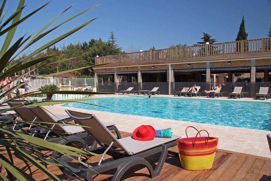 Camping Maeva Respire Ecolodge L'Etoile D'Argens Fréjus Exterior foto